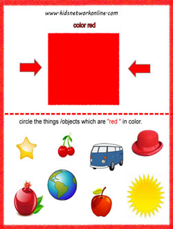 Red's Colour Things, Kids Learn Colours