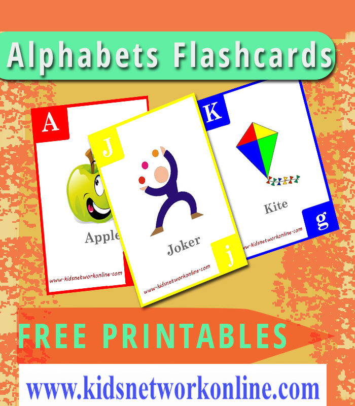 Alphabets flashcards